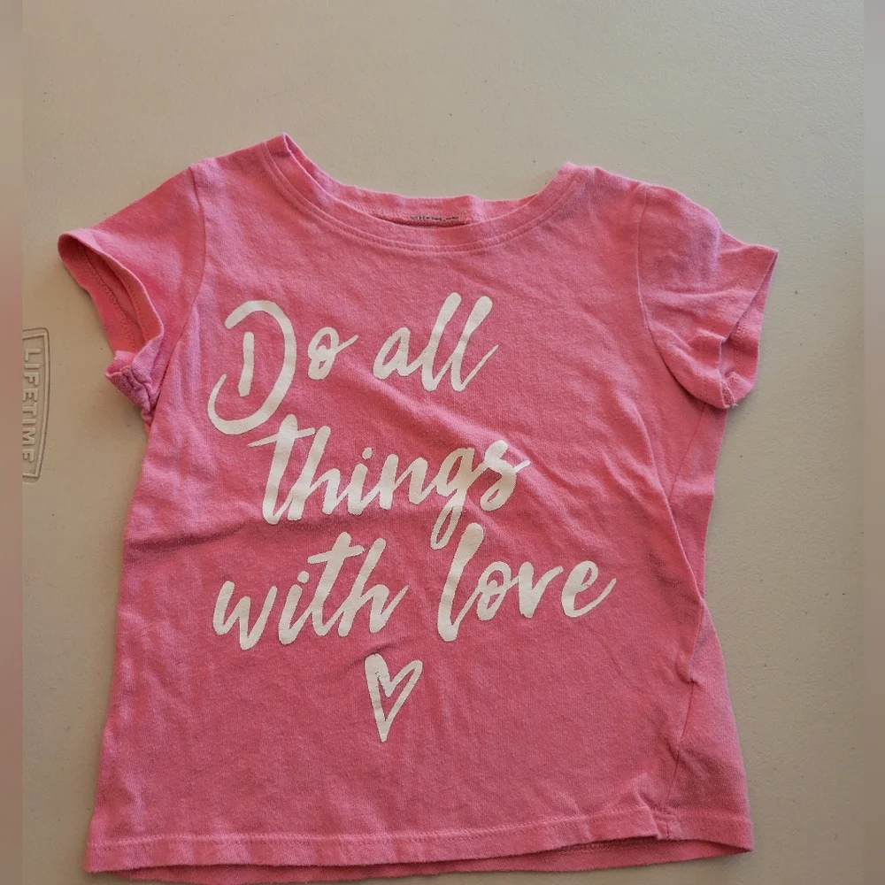 Old Navy Girls 3t Light Pink T-shirt